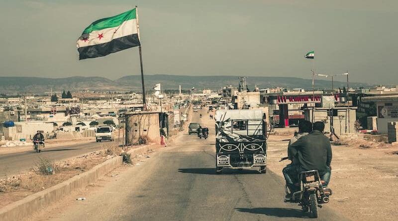 Syria flag people