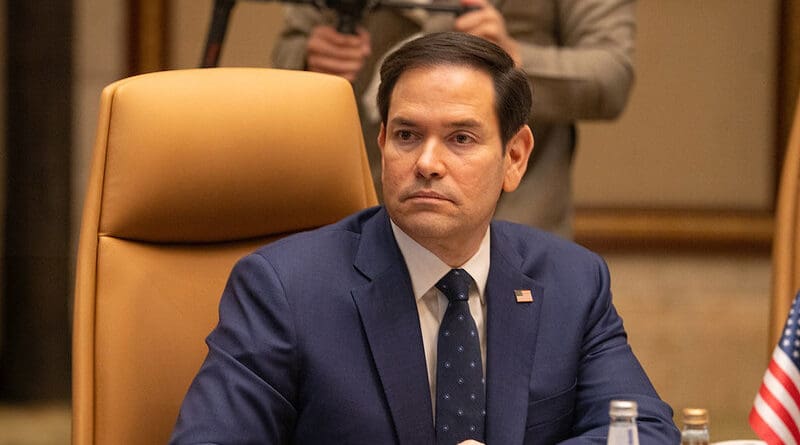 US Secretary Marco Rubio. (Official State Department photo by Freddie Everett)