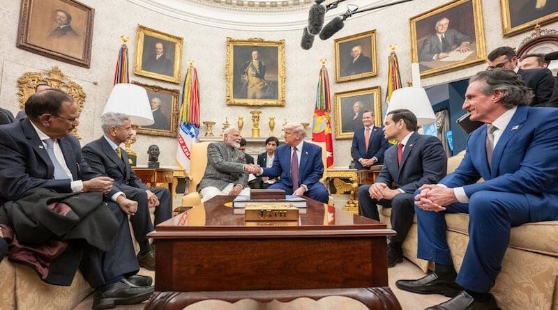 India's Prime Minister Narendra Modi with US President Donald Trump. Photo Credit: The White House