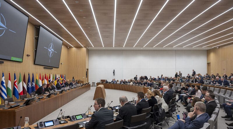 North Atlantic Council meeting with Members of the Standing Committee of the NATO Parliamentary Assembly. Photo Credit: NATO