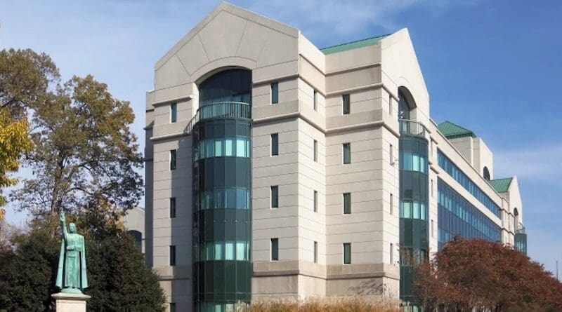 United States Conference of Catholic Bishops headquarters in Washington, D.C. | Credit: Farragutful, Wikimedia Commons