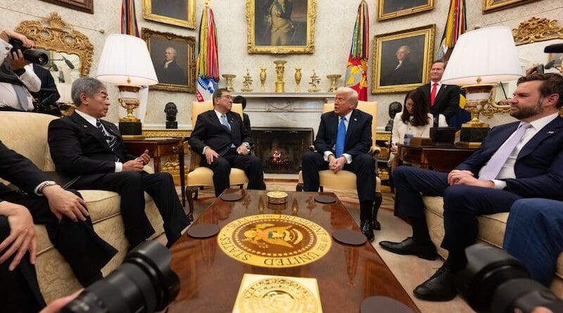 Japan's Prime Minister Shigeru Ishiba with US President Donald Trump. Photo Credit: The White House, X