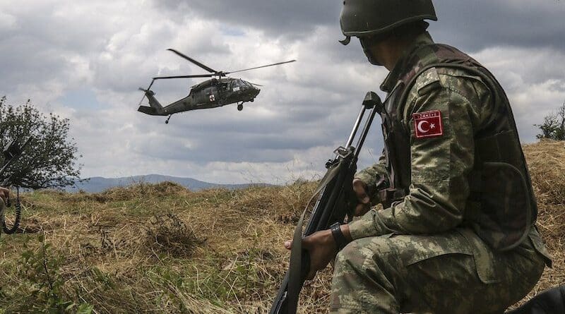 File photo of a Turkish soldier. Photo Credit: Staff Sgt. Donna Davis, DOD, Wikipedia Commons turkey
