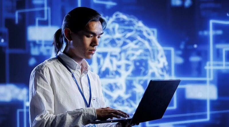 Scientists should avoid over-reliance on AI, a French mathematician has advised. Copyright: DC Studio (Designed by Freepik).
