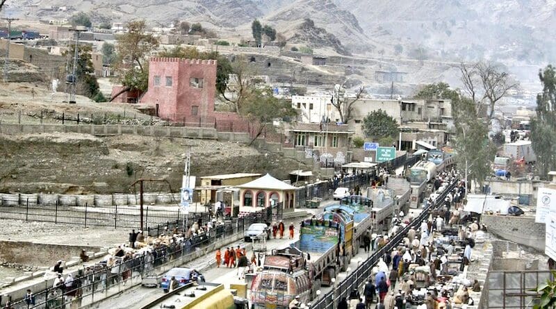File photo of the Torkham border between Afghanistan and Pakistan. Photo Credit: Staff Sgt. Ryan Matson (U.S. Armed Forces), Wikipedia Commons