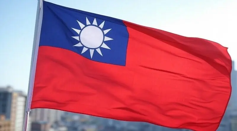 Taiwan's flag. Image: Generated by Grok