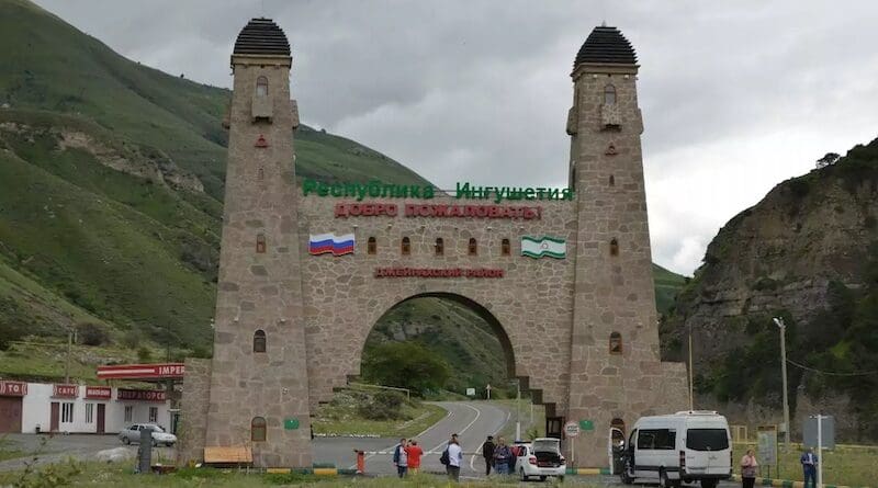 Border between Russia and Ingushetia. Photo Credit: Wikimedia Commons