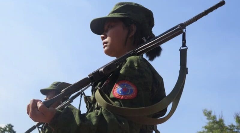 Members of the Arakan Army. Photo Credit: Arakan Army