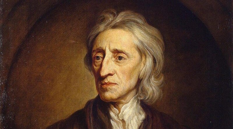 Portrait of John Locke by Godfrey Kneller. Wikipedia Commons