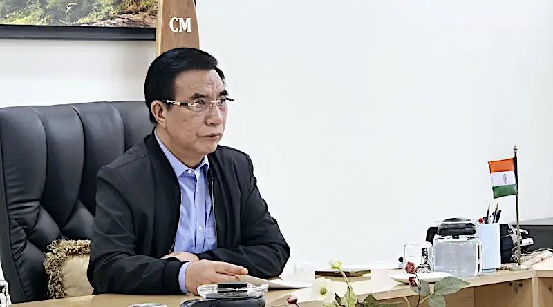 File photo of Mizoram Chief Minister Pu Lalduhoma. Photo Credit: Lalduhoma, X