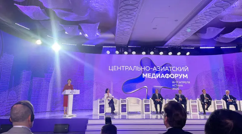 The 2nd Central Asian Media Forum in the capital of Kazakhstan, Astana. Photo Credit: Derya Soysal