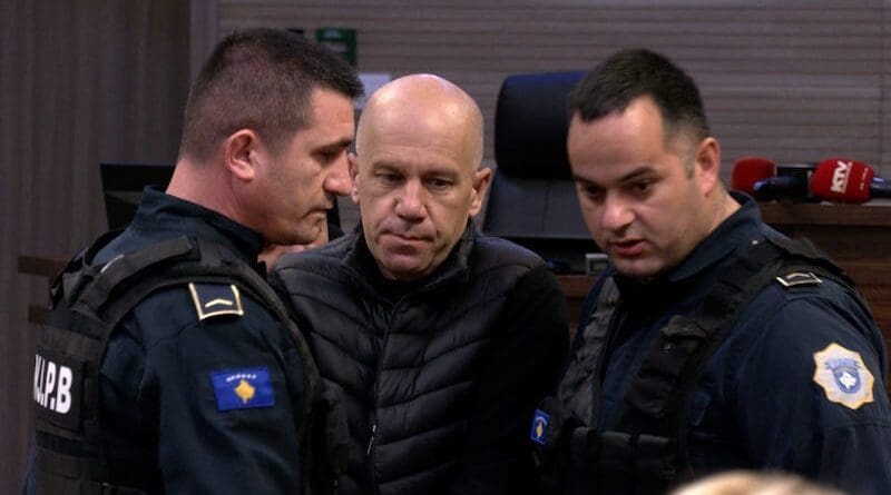 Dragisa Milenkovic in court on Wednesday. Photo Credit: BIRN/Islam Berisha
