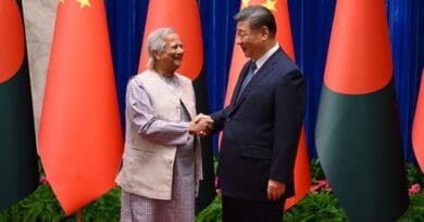 Bangladesh’s Chief Adviser Professor Muhammad Yunus with China's President Xi Jinping. Photo Credit: Chief Adviser of the Government of Bangladesh, X