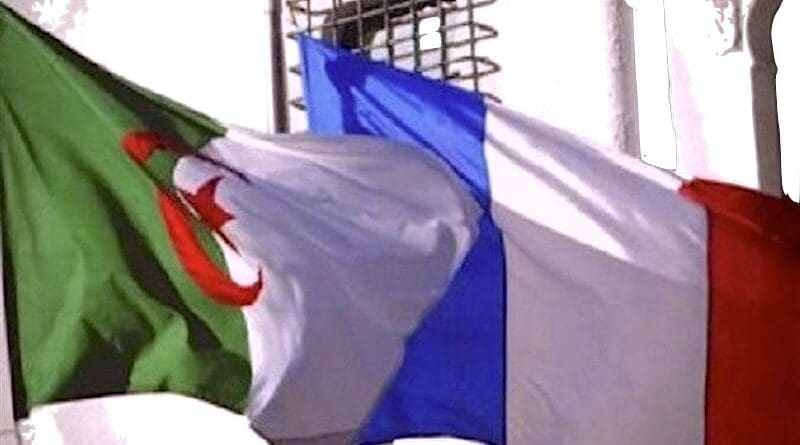 flags algeria france