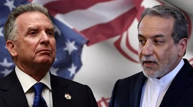 US president’s special envoy for the Middle East Steve Witkoff and Iranian Foreign Minister Abbas Araqchi. Photo Montage: Tasnim News Agency