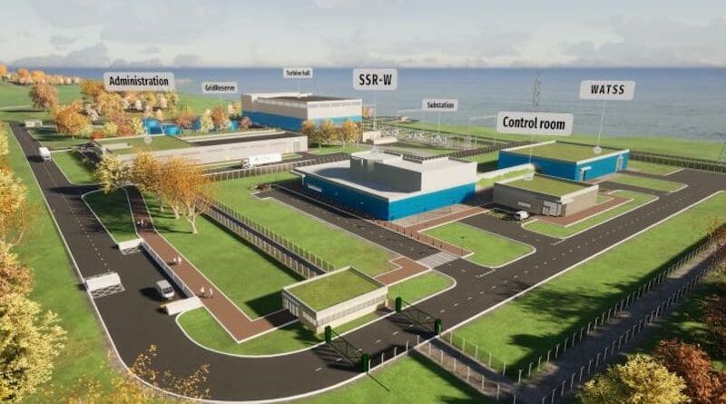 Moltex's vision features WATSS and SSR-W plants on the same site (Image: Moltex)