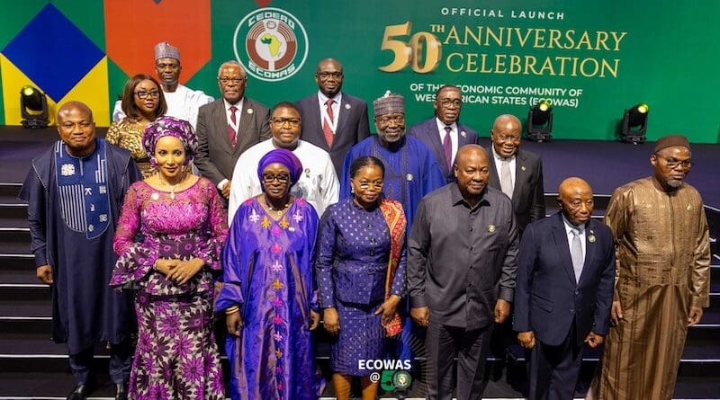 Group photo of ECOWAS Marking 50 Years
