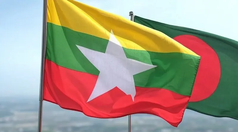 flags of bangladesh and myanmar grok