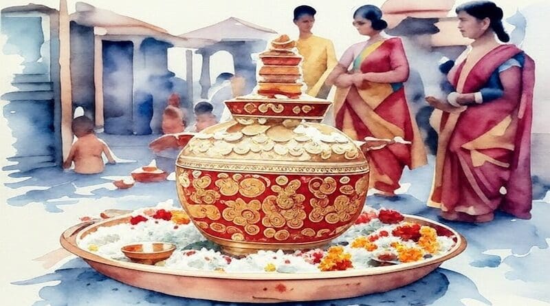 The Akshaya Tritiya Festival. Image: Generated by Grok