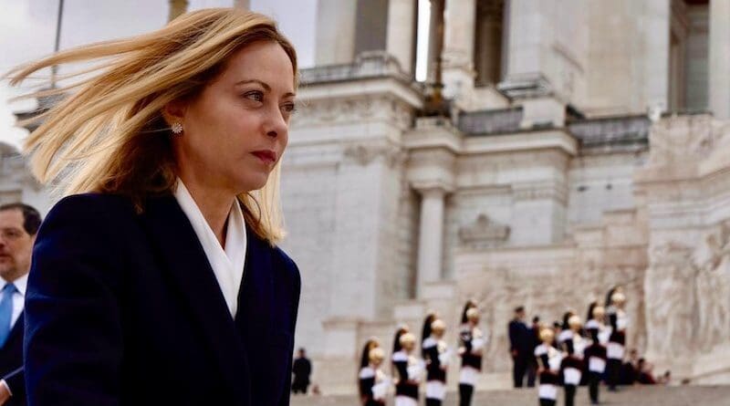 Italy's Prime Minister Giorgia Meloni. Photo Credit: Giorgia Meloni, X