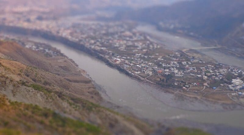 File photo of the Jehlum River near Muzaffarabad, Azad Kashmir, Pakistan. Photo Credit: Hammad Shafiq, Wikipedia Commons