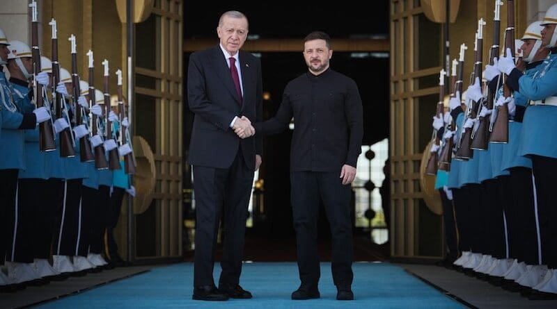 President of Ukraine Volodymyr Zelenskyy with President of the Republic of Türkiye Recep Tayyip Erdoğan on May 15, 2025. Photo Credit: Ukraine Presidential Press Service