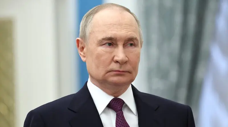Russia's President Vladimir Putin. Photo Credit: Kremlin.ru