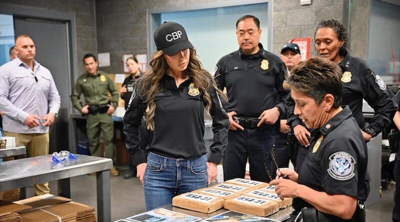 Department of Homeland Security Secretary Kristi Noem. Photo Credit: Kristi Noem, X