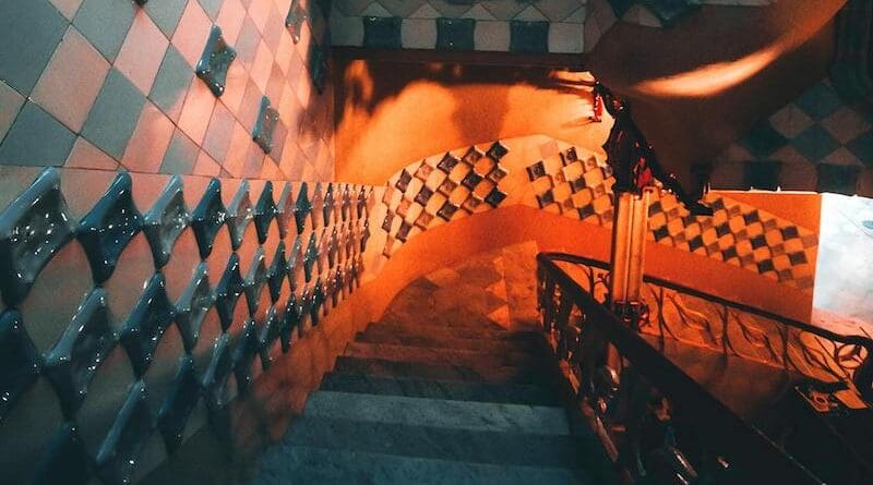 staircase stairs gaudi