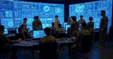 military center control command artificial intelligence grok