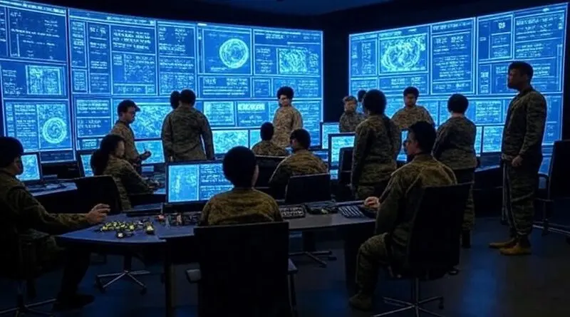 military center control command artificial intelligence grok