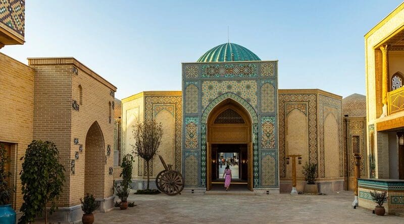 The “Eternal City" cultural project in Samarkand, Uzbekistan. Photo Credit: Silk Road Samarkand