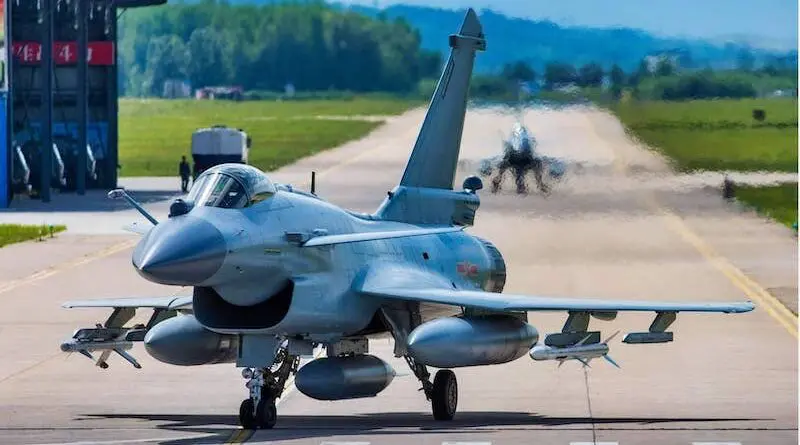 File photo of a J-10C fighter aircraft jet from China. Photo Credit: Creative Commons.