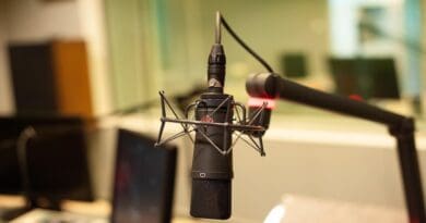 radio station microphone