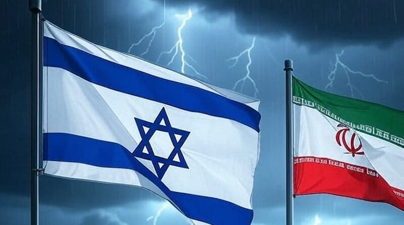 flags iran israel grok
