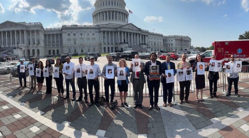 Members of various human rights groups in Washington, D.C.