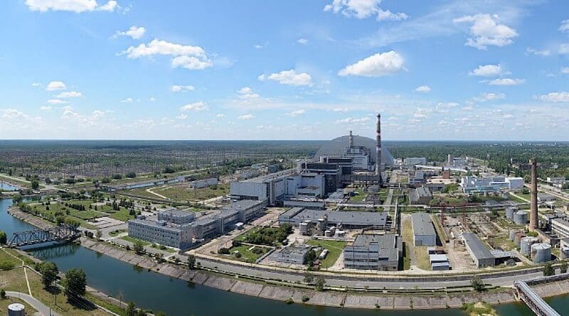 The former Chernobyl nuclear power plant is surrounded by an exclusion zone (Image: CHNPP)