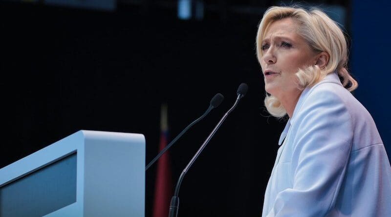 France's Marine Le Pen. Photo Credit: Marine Le Pen, X