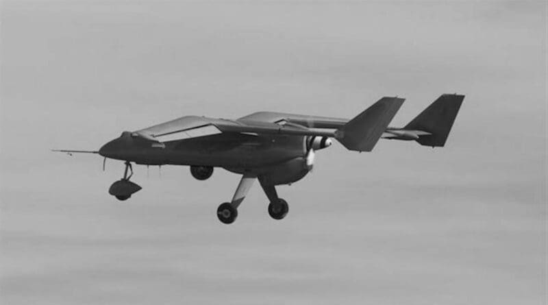 A Pakistan NESCOM Burraq drone. Photo Credit: Hezmok Media, Wikipedia Commons