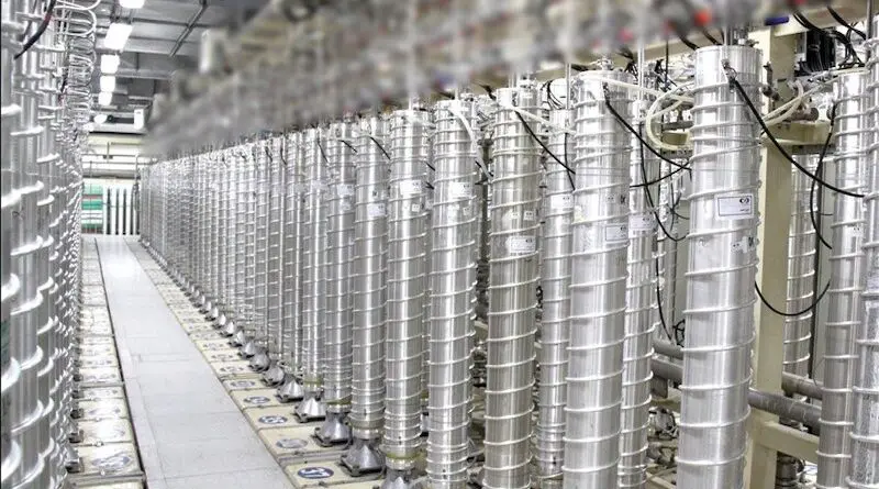Centrifuges in Iran's Fordow Nuclear Facility. Photo Credit: Tasnim News Agency