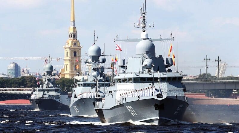 Russian naval parade. Photo Credit: Kremlin.ru