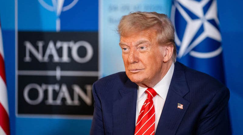 US President Donald Trump. Photo Credit: Martijn Beekman, NATO