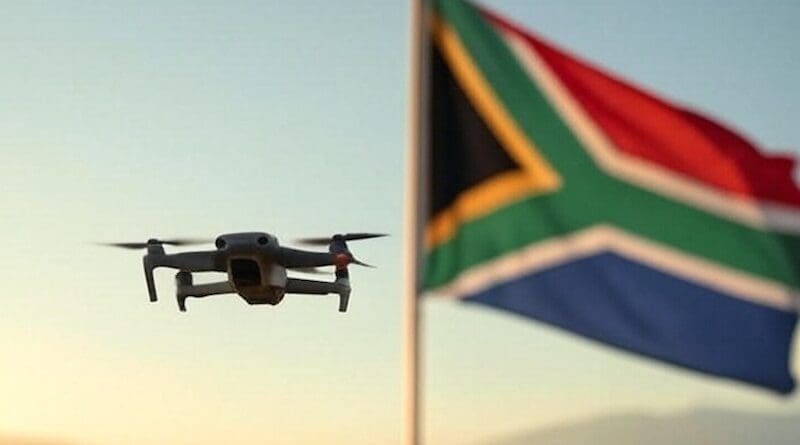 flag drone south africa grok