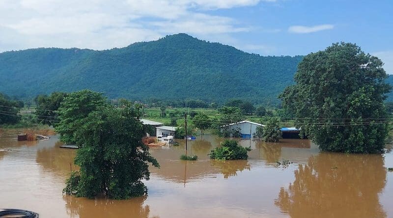 Flooding in Myanmar. Credit: The Sabai Times