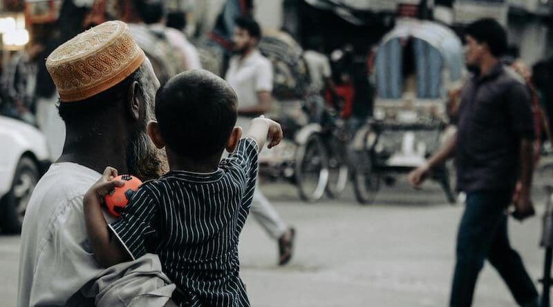 bangladesh Dhaka muslim city street man