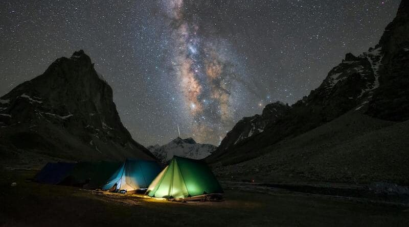 Ladakh Milky Way India Tent Camping Zanskar