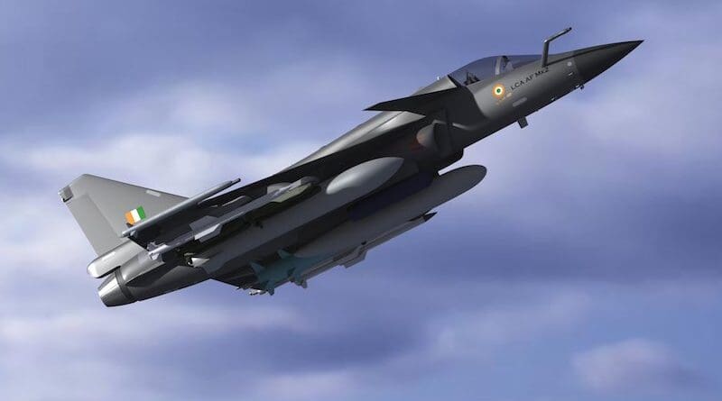 A HAL Tejas Mark 2 (Mk2). Photo Credit: Government of India, Wikipedia Commons