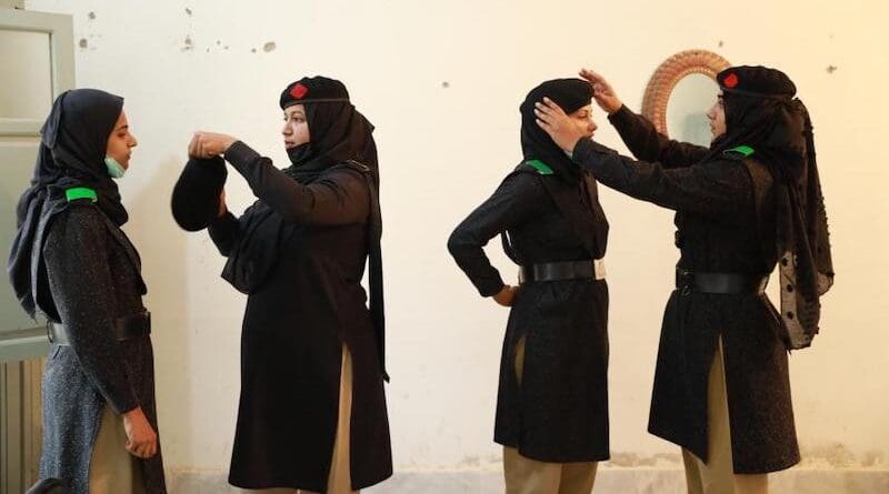 Female police officers in Pakistan. Photo: © UNOPS