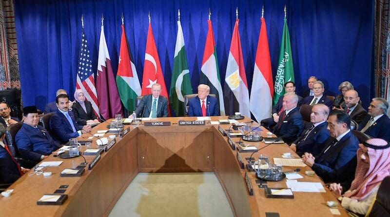 Arab, Muslim leaders meet with US President Donald Trump. Photo Credit: @PakPMO, X