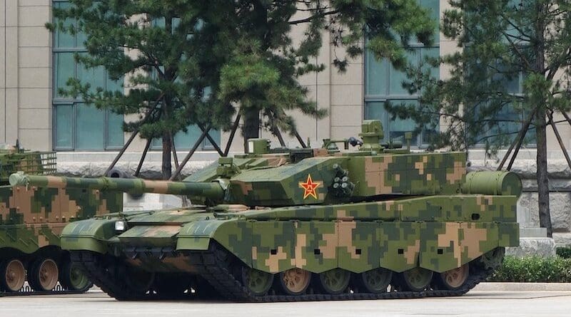 File photo of China's Type 99A tank. Photo Credit: Tyg728, Wikipedia Commons